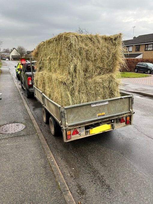 Northamptonshire Police spotted this vehicle heading for the M1