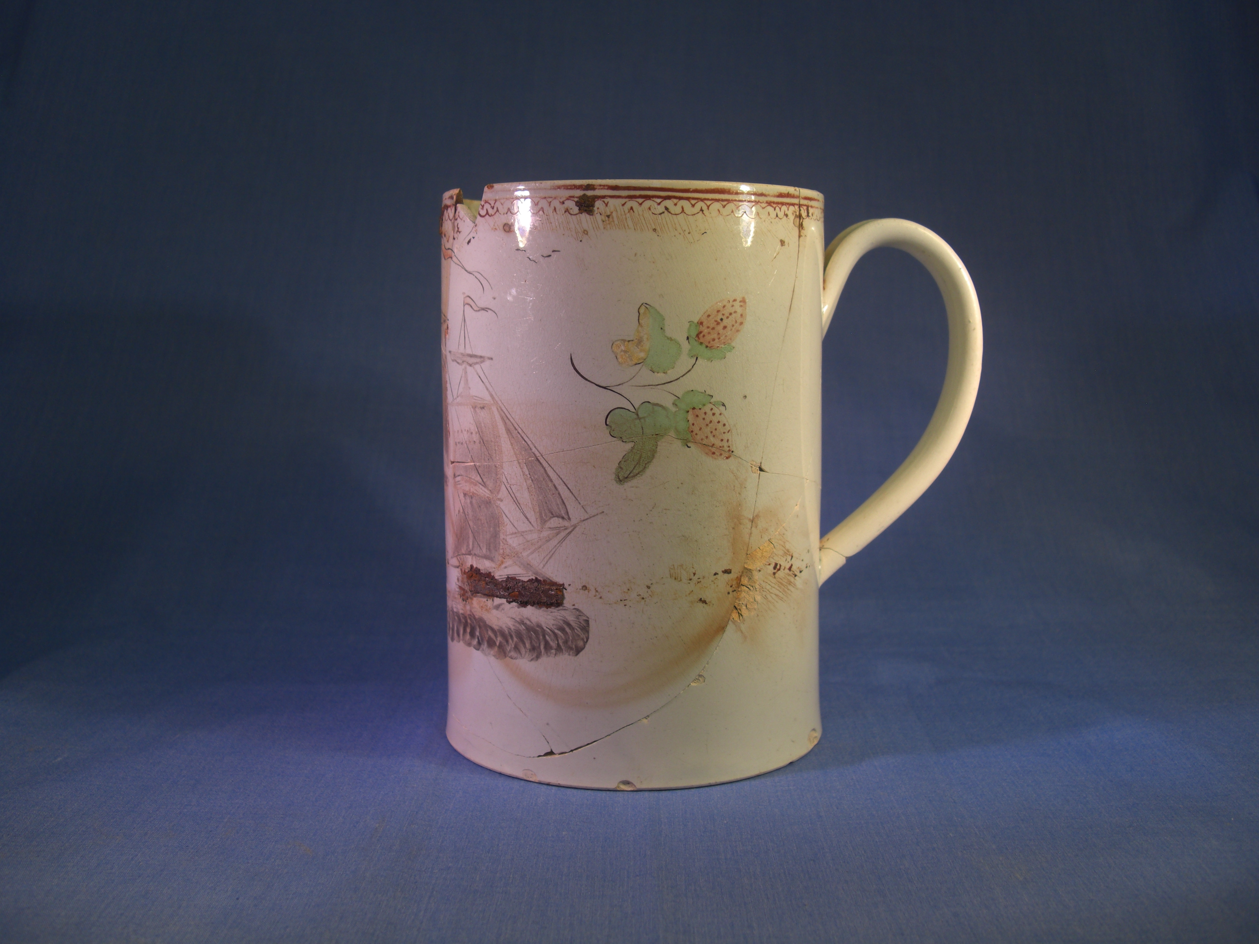 Side view of Ceramic Tankard