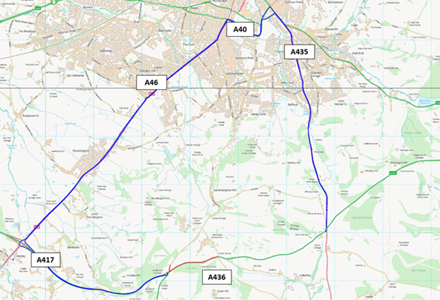 A436 diversion