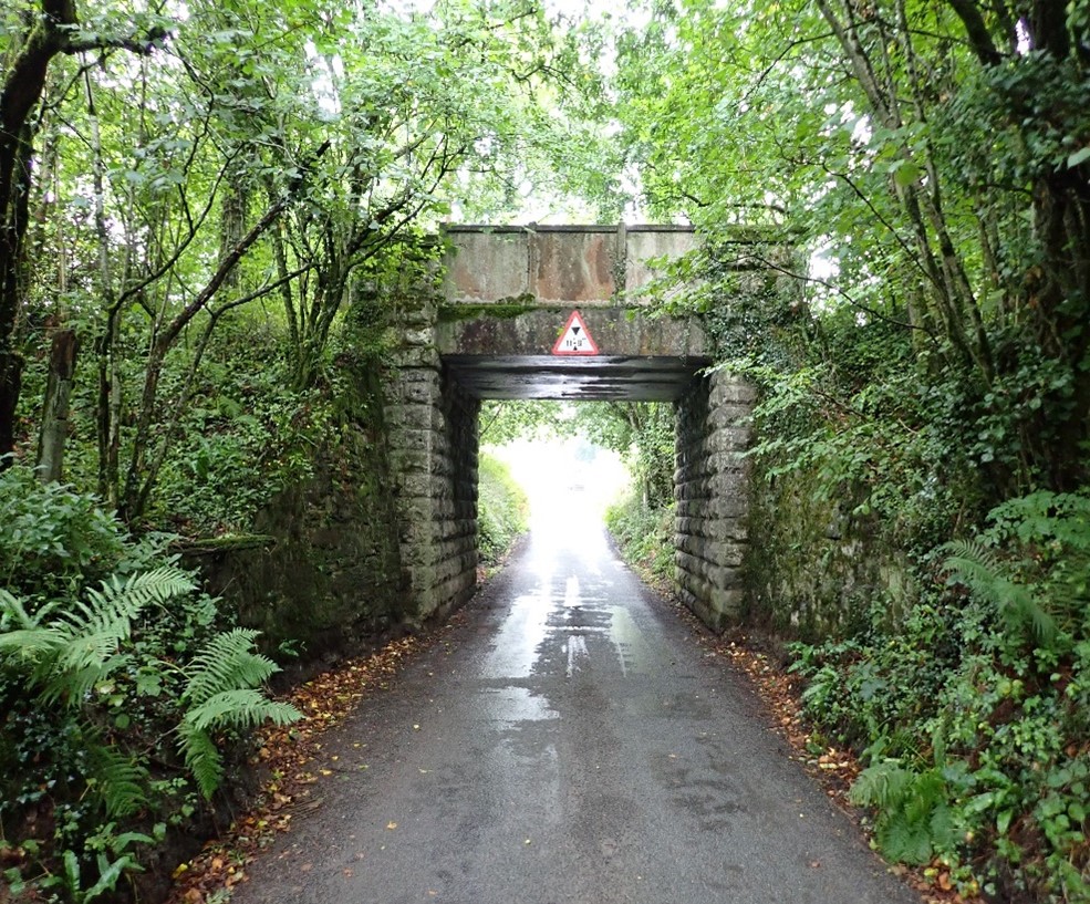 This year Dyer & Butler cleared extensive moss and vegetation growth from Broadrick Mill Bridge, north Devon