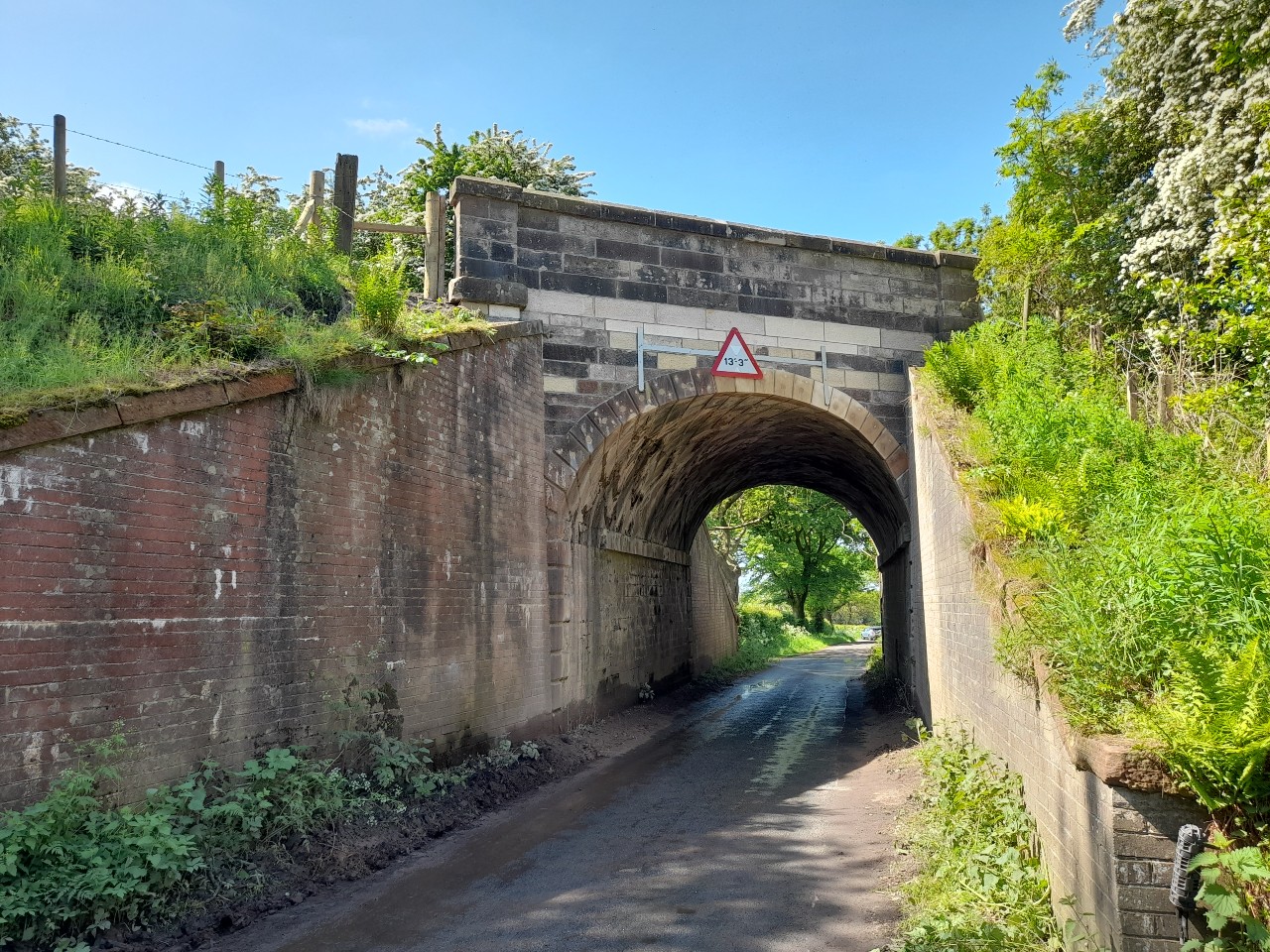 Bridge once repairs were completed.