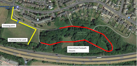 Wetheriggs Park map