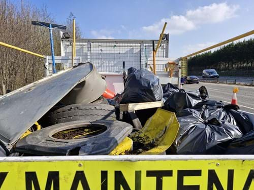 A14 litter pick