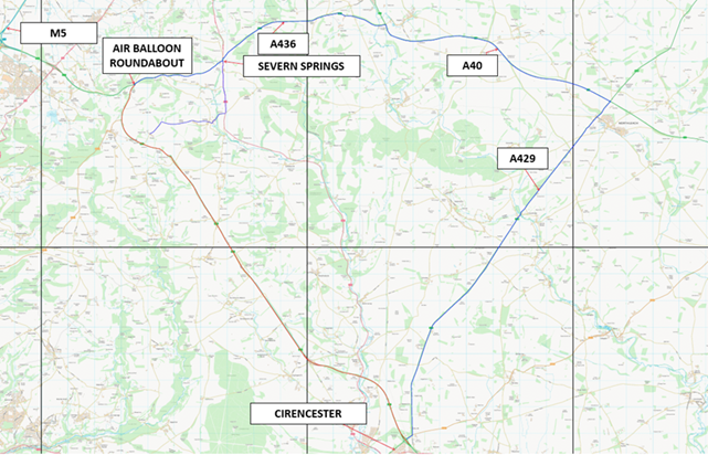 A429 diversion