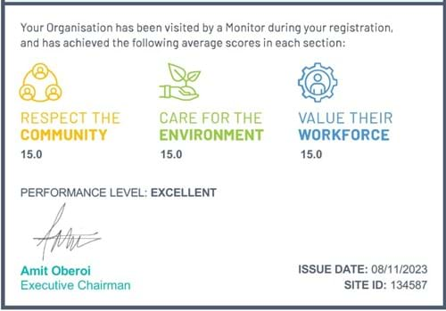 M25 junction 28 - CCS score November 2023