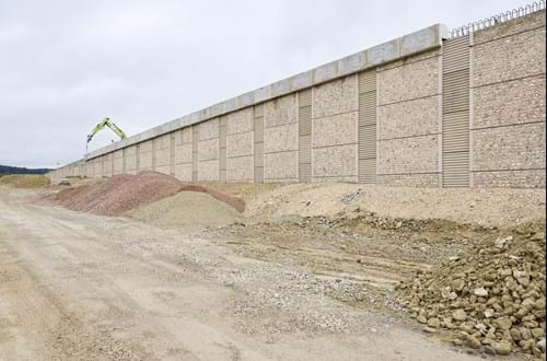 M2 junction 5 flint walls