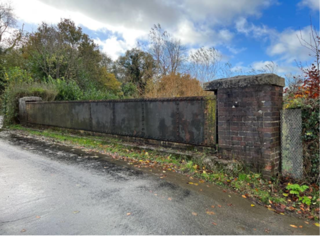 Broadpark Road Bridge following vegetation clearance