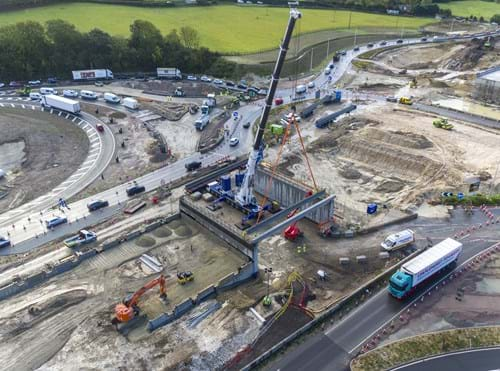 M2 junction 5 beam lift