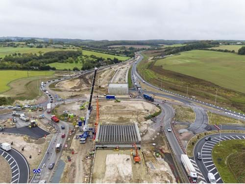 M2 junction 5 beam lift Oct 23