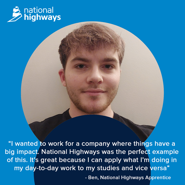 Ben - National Highways Apprentice