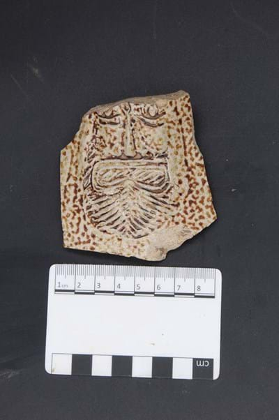 Bellarmine sherd front