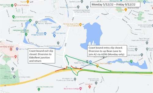 Traffic management 5 to 9 December