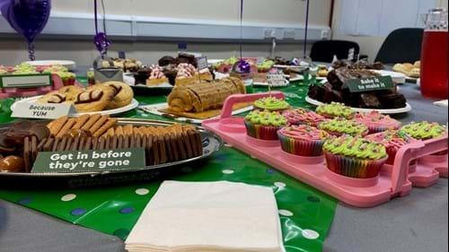 M2 junction 5 Macmillan coffee morning